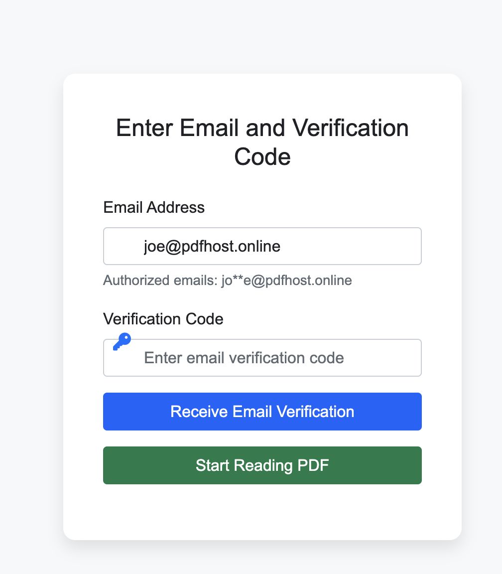 Email verification turns an anonymous session ID watermark into a named-reader watermark