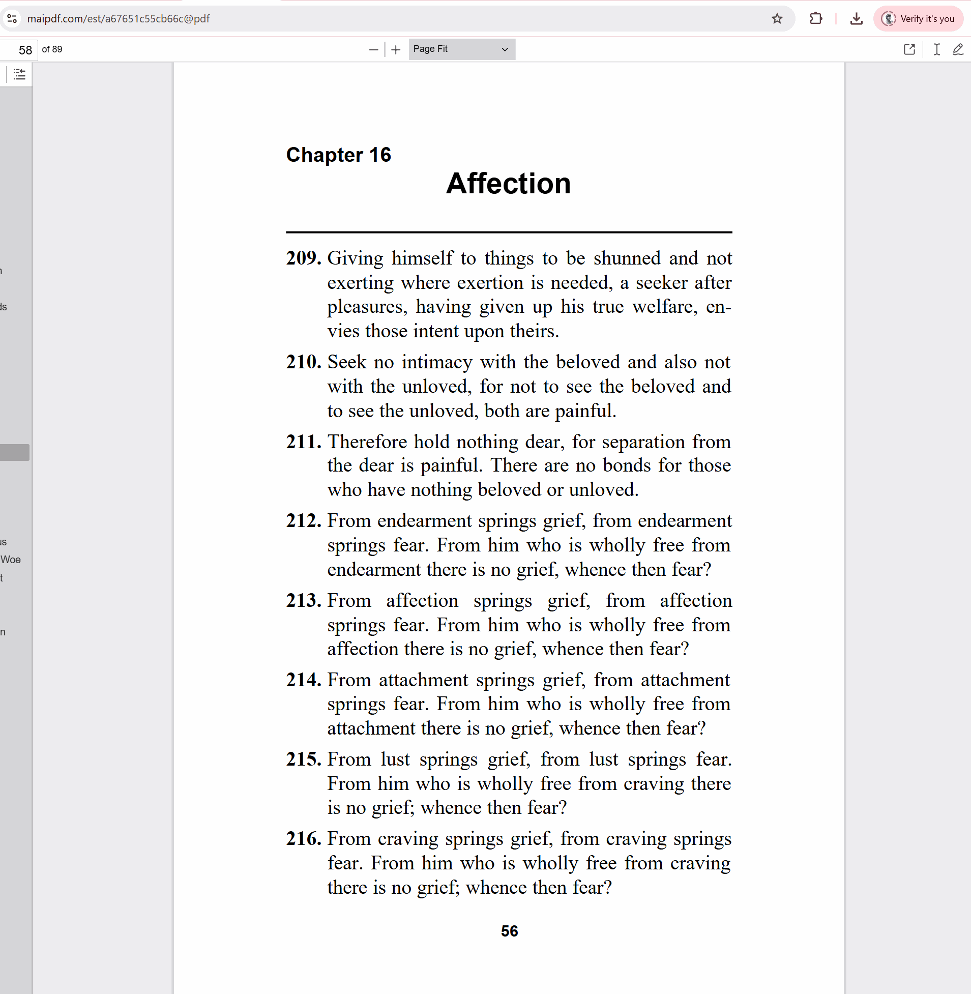 Professional PDF document viewed in MaiPDF interface